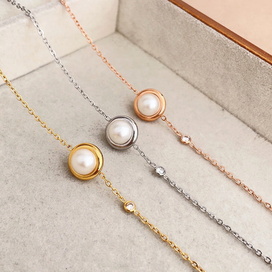 Barbada Cadenilla Pearl Bracelet