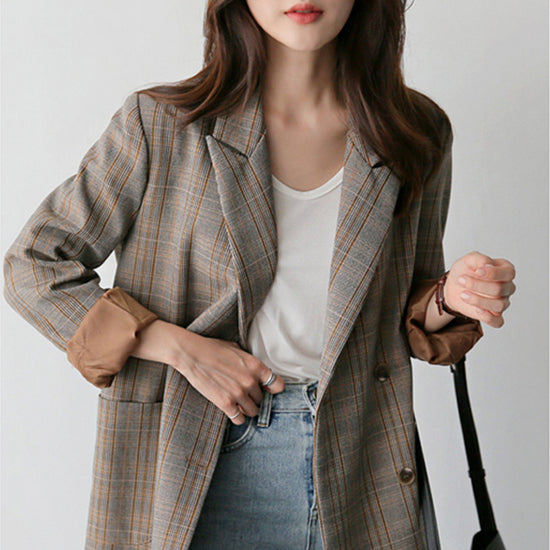Stirrup Check Blazer