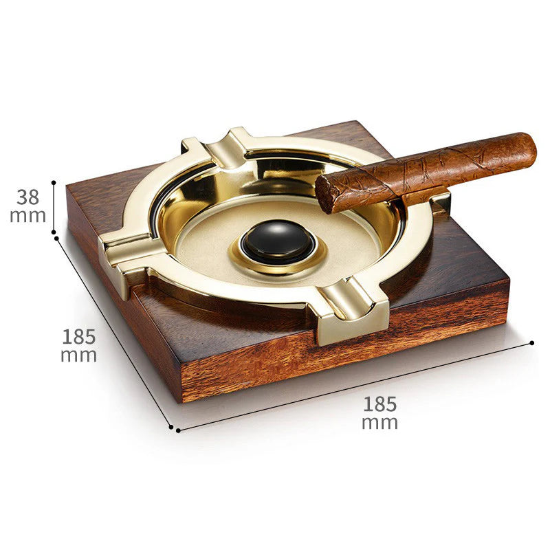 Cedar Wood Smoking Stand