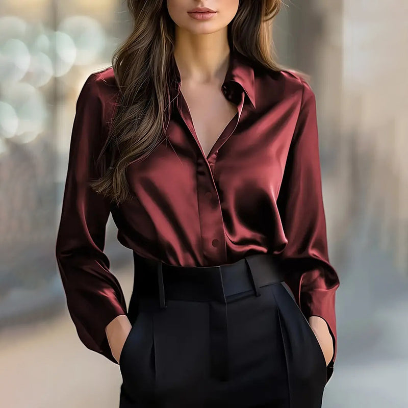 Summit Silk Apres Blouse