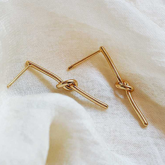 Caireles Long Knot Earrings