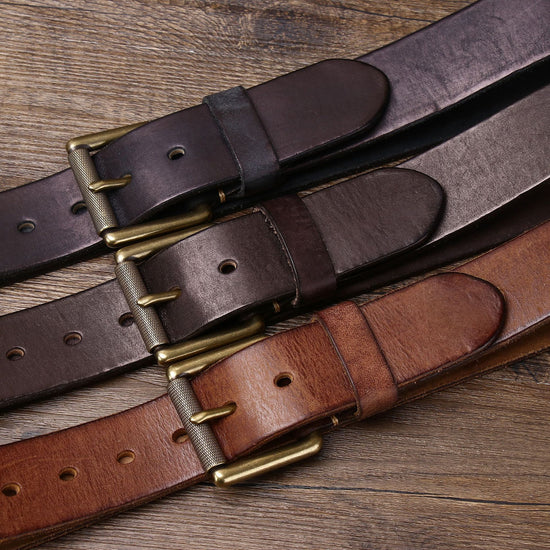 Arrowhead Leather Belt