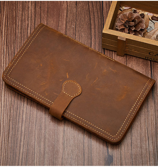 Lindsley Leather Clutch
