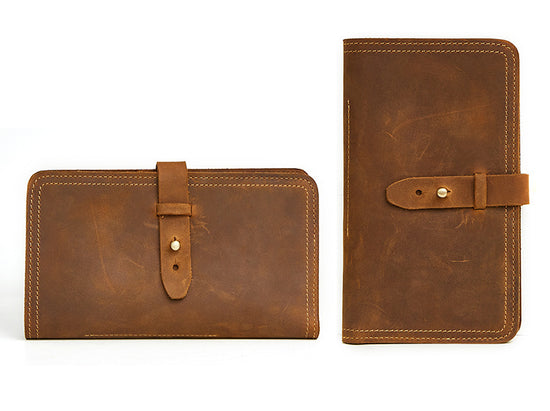 Lindsley Leather Clutch