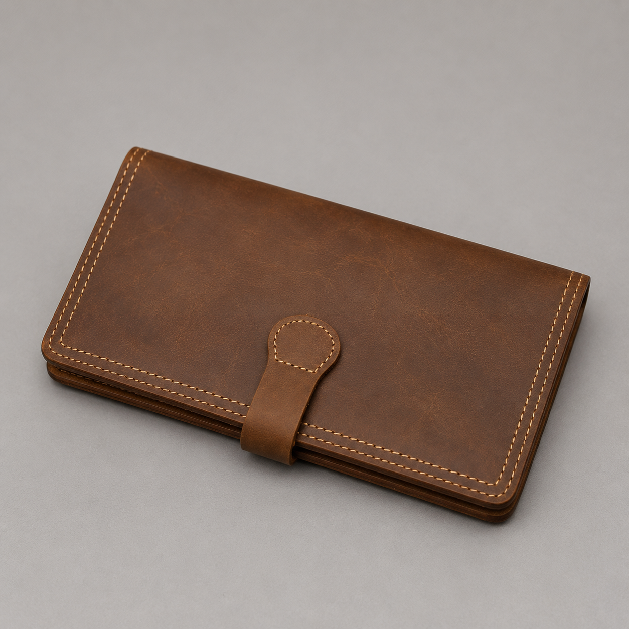 Lindsley Leather Clutch