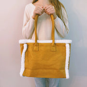 The Shearling Tote