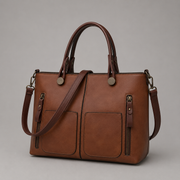 Chevron Vintage Shoulder Tote