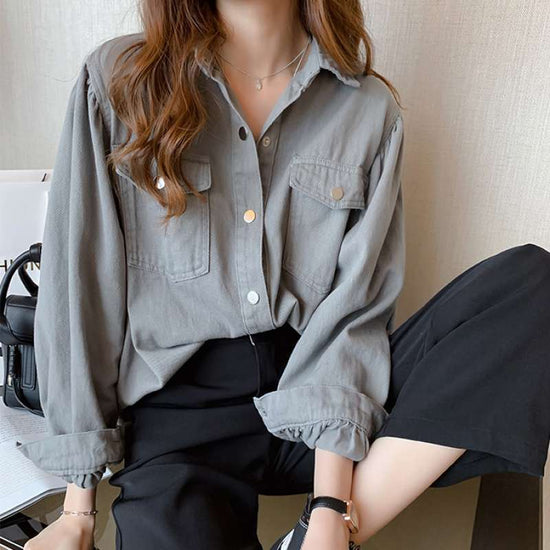 The Domino Button Down