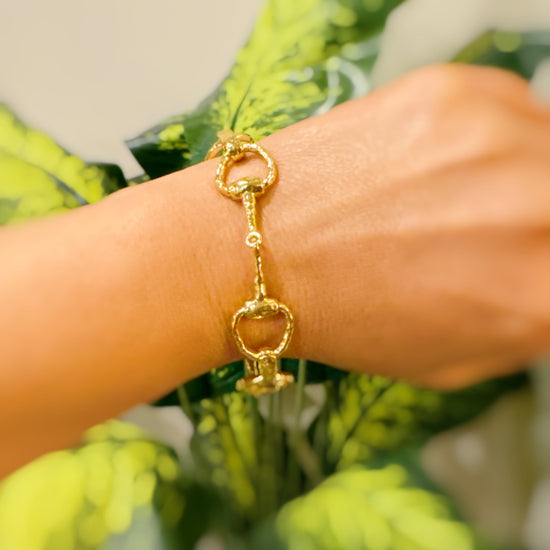 Equestrian Linked Bracelet-0