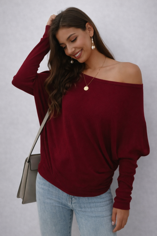 The Off Shoulder Knit
