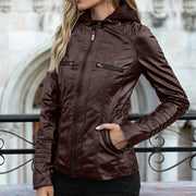 Belgian Faux Leather Jacket