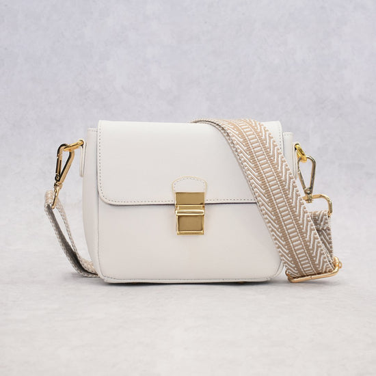 Tiny Leather Handbag -White (Option 1)-0