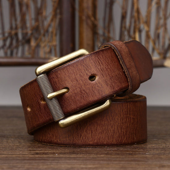 Arrowhead Leather Belt