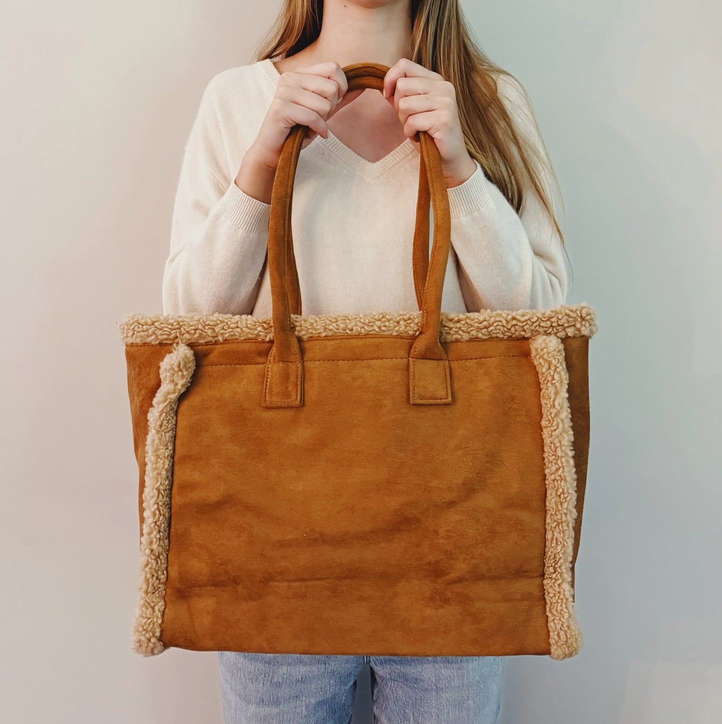 The Shearling Tote