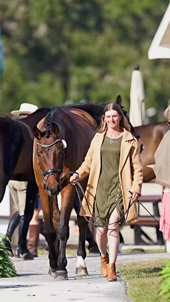 The Side Button Dress