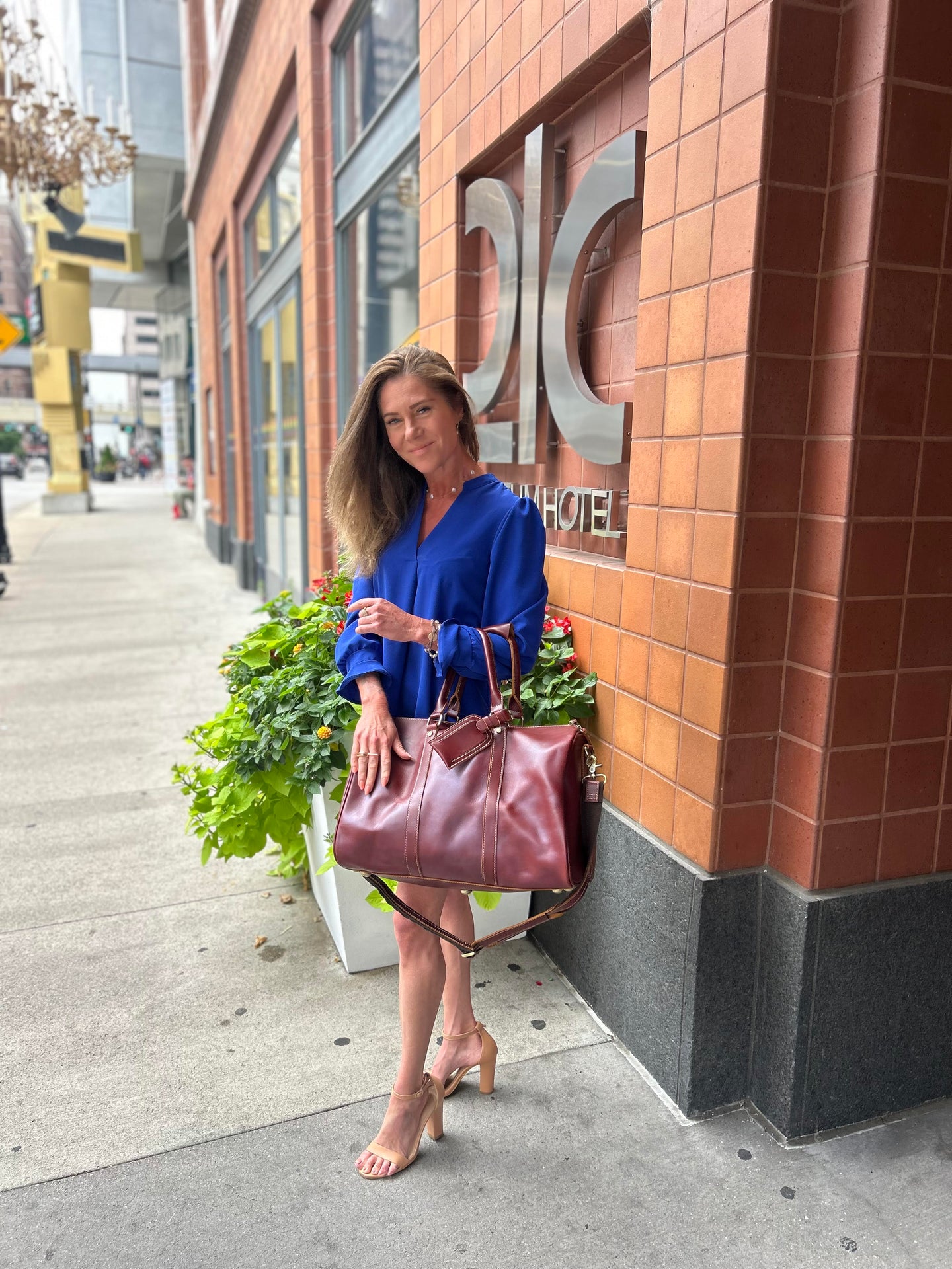 Capriole Leather Tote