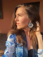 The Moonlit Maharani Earrings